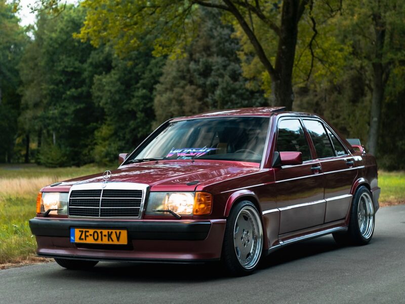 Boosted Baby Benz: The W201 190E of Groningen, Groningen, Netherlands