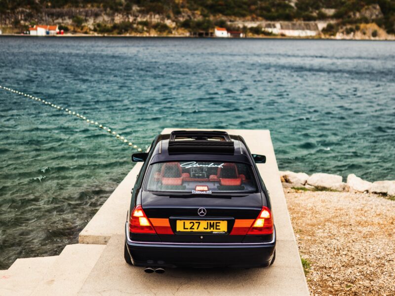 Bagged W202 C-Class, Ipswich, GB